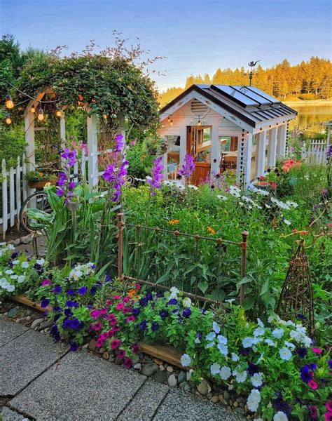 A Summer Pnw Cottage And Cut Flower Garden Tour Shiplap And Shells In