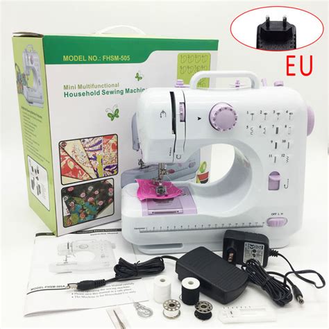 Ready StockAijia Portable Sewing Machine Upgraded FHSM 505A Double