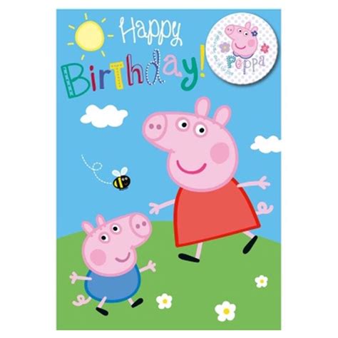 Happy Birthday From Peppa Pig