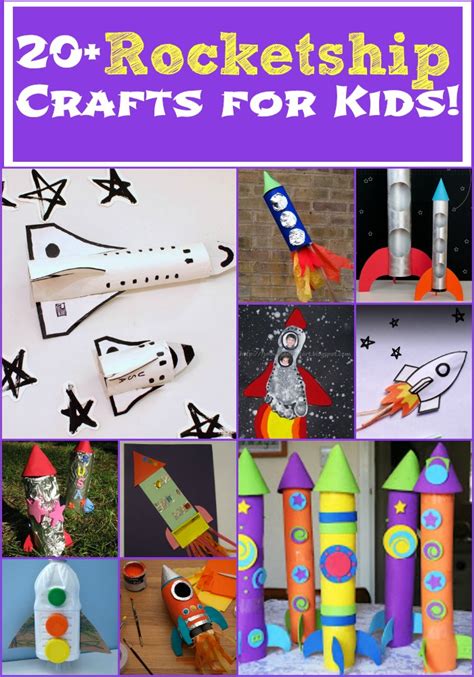 Rocket Ship Craft For Kids