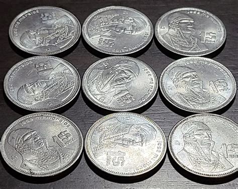 ***NINE*** Mexican 1980's Peso Coins in AU Condition!!! - For Sale, Buy ...