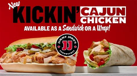 Jimmy John S Kickin Cajun Chicken Wrap Lunchtime Review Youtube