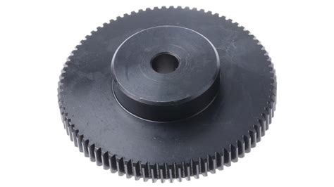 Rs Pro Steel 80 Teeth Spur Gear 1 Module 10mm Bore Diam 80mm Pitch