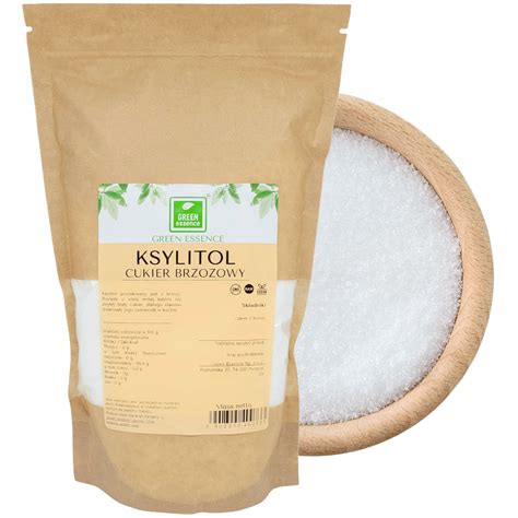 Ksylitol Cukier Brzozowy FIŃSKI 1kg Xylitol czysty słodzik ORYGINAŁ