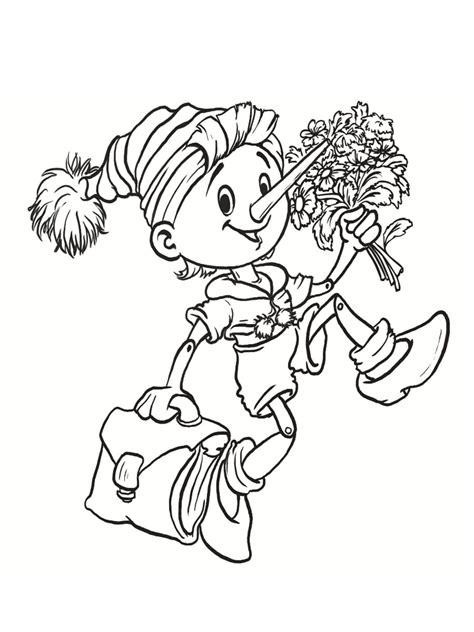 Coloriage Pinocchio Dessins à Imprimer Gratuitement