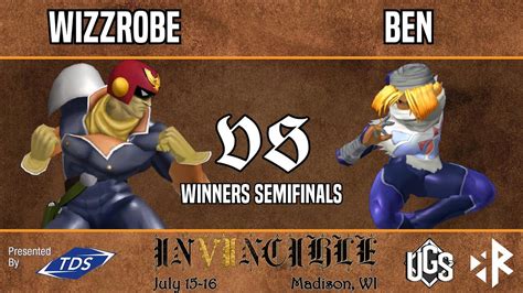 Invincible Vii Winners Semifinals Wizzrobe Captain Falcon Vs Ben