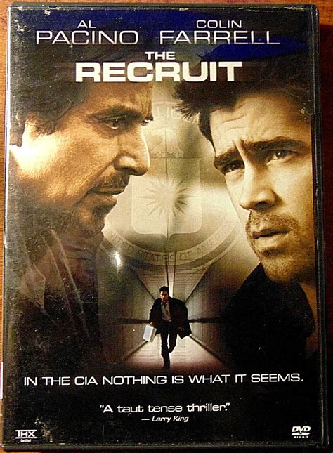 The Recruit Dvd Al Pacino Colin Farrell Ebay