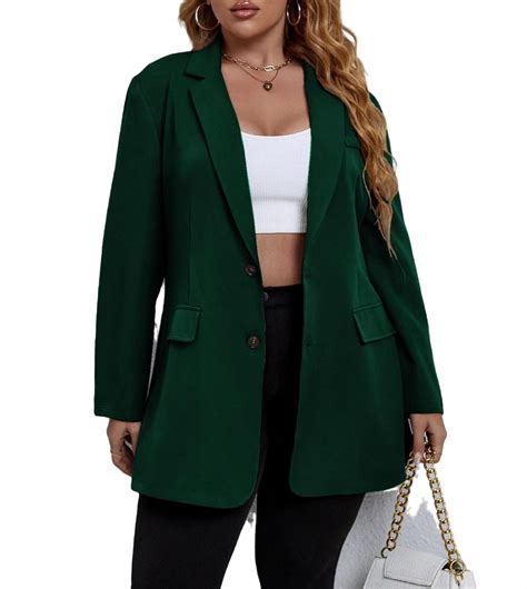 Womens Plus Size Long Blazers Shop