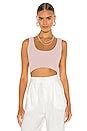 SNDYS Nettie Knit Tank In Dusty Pink REVOLVE