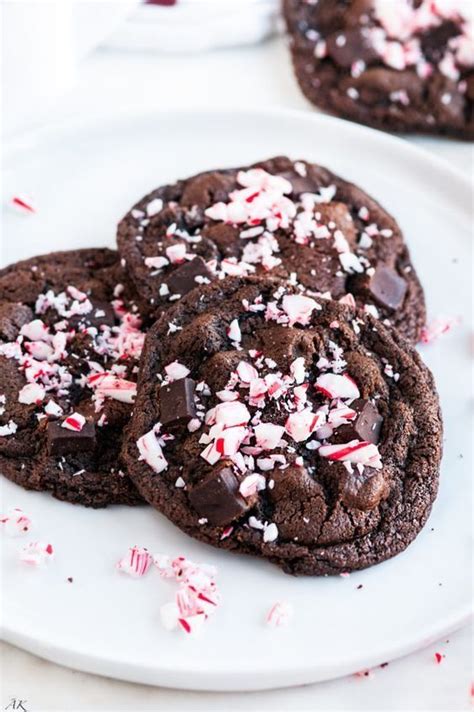 Chewy Double Chocolate Peppermint Cookies Artofit