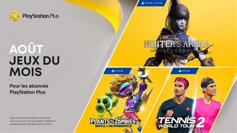 PlayStation Plus quels sont les jeux gratuits sur PS4 et PS5 en août