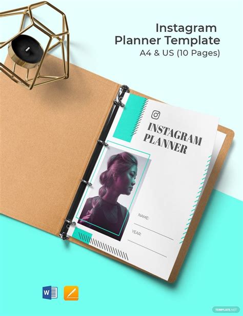 Instagram Planner Template in Pages, Word, Google Docs, PDF - Download ...