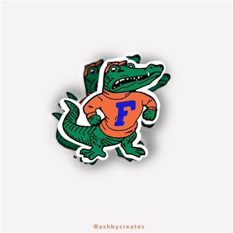 Florida Gators Mascot Sticker or Magnet | Etsy