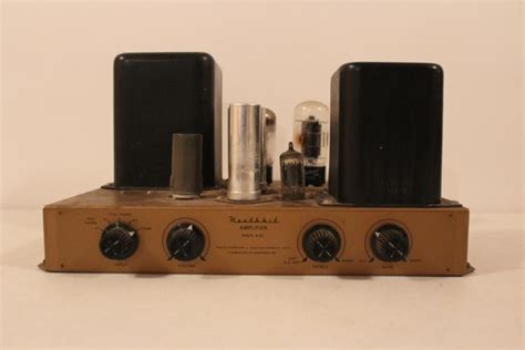 Lot Heathkit Amplifier Model A 9c