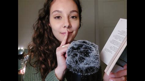 Unintelligible Inaudible Whispers Reading French Poetry ASMR YouTube