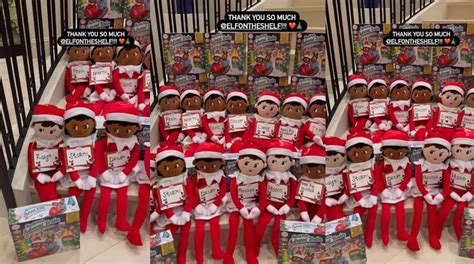 Best Celebrity Elf On The Shelf Inspiration From Staceys Spa To Rochelles Toast Ok Magazine