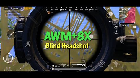 Pubg Gameplay Blind Headshot With Awm And 8x Pubg Synergy Best