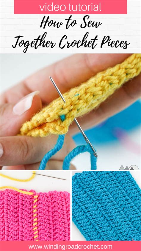 How To Sew Crochet Pieces Together