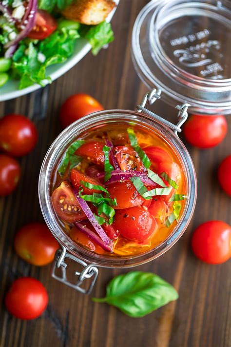 Marinated Cherry Tomatoes Recipe Peas And Crayons