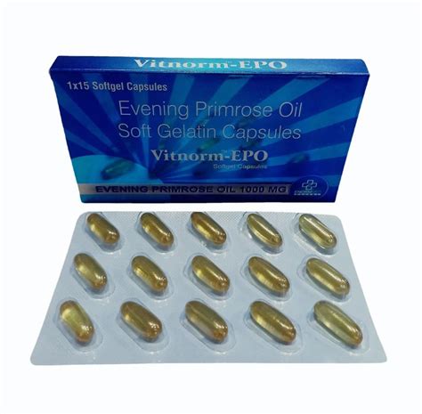 Evening Primrose Oil Soft Gelatin Capsule At Rs 160 Box Evening