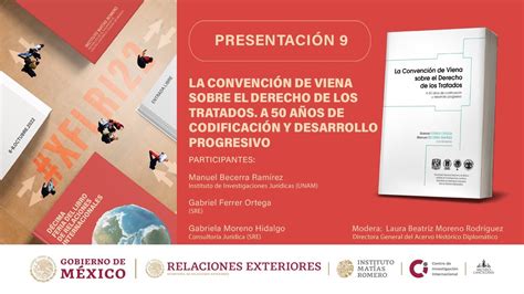 Xflri Presentaci N La Convenci N De Viena Sobre El Derecho De