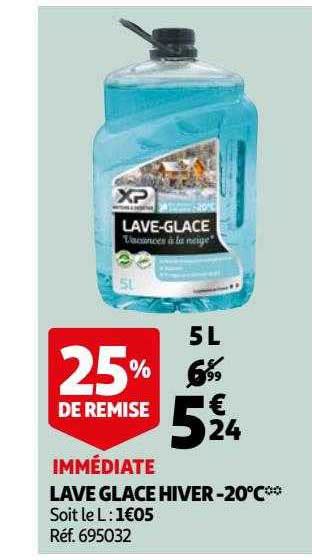 Offre Lave Glace Hiver C Chez Auchan