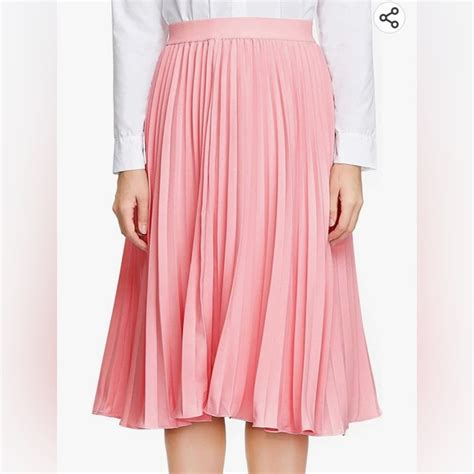 Kate Kasin Skirts Kate Kasin Womens High Waist Pleated Aline Swing