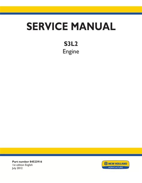 Ppt New Holland S L Engine Service Repair Manual Powerpoint