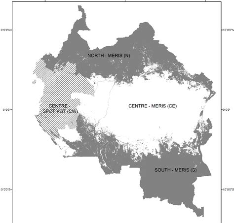 Figure 1 From Mapping Congo Basin Forest Types From 300 M And 1 Km Multi Sensor Time Series For