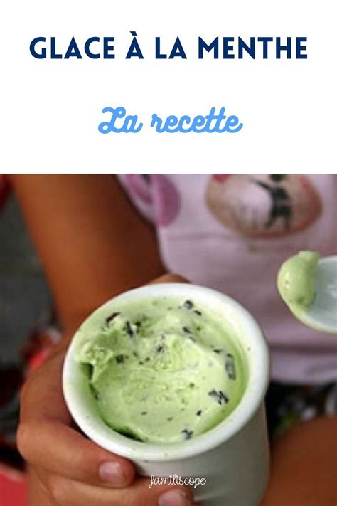 Recette Glace La Menthe Fra Che