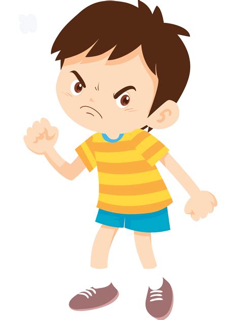 expressing anger and emotion angry cartoon character 34597659 PNG