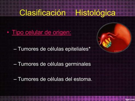 Neoplasias ováricas malignas PPT