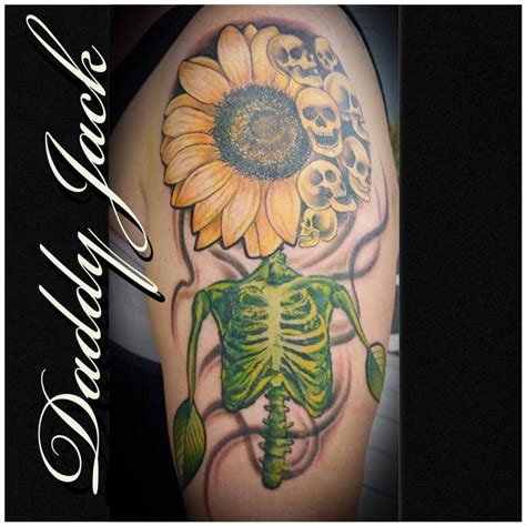 Wicked Sunflower By Daddy Jack Tattoonow