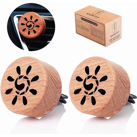 Amazon Essential Oil Car Diffuser 2 PCS Sunshine Car Aromatherapy