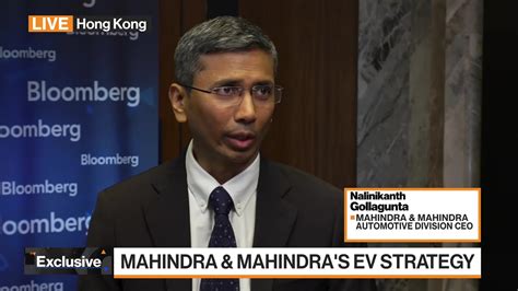 mahindra auto division ceo  ev strategy europeantech