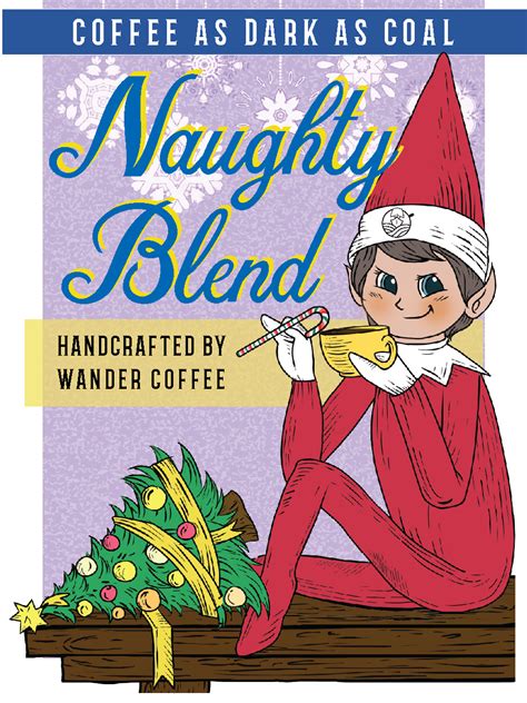 Naughty And Nice T Set Wander Coffee