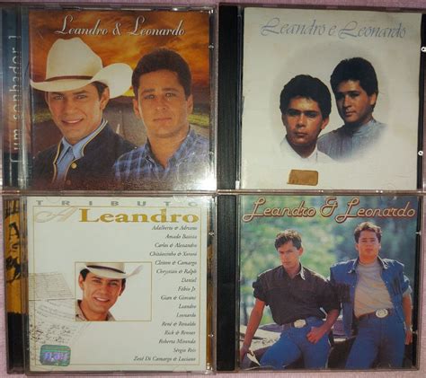 Coleção De Cds Leandro E Leonardo Item De Música Usado 75167293 Enjoei