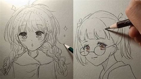 huong  cach ve nhan vat anime nu tu  ban den nang cao