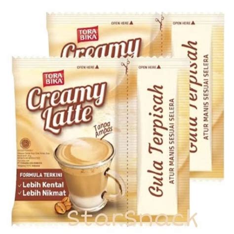 Torabika Creamy Latte Kopi Instan 25 G 10 Sachet Lazada Indonesia