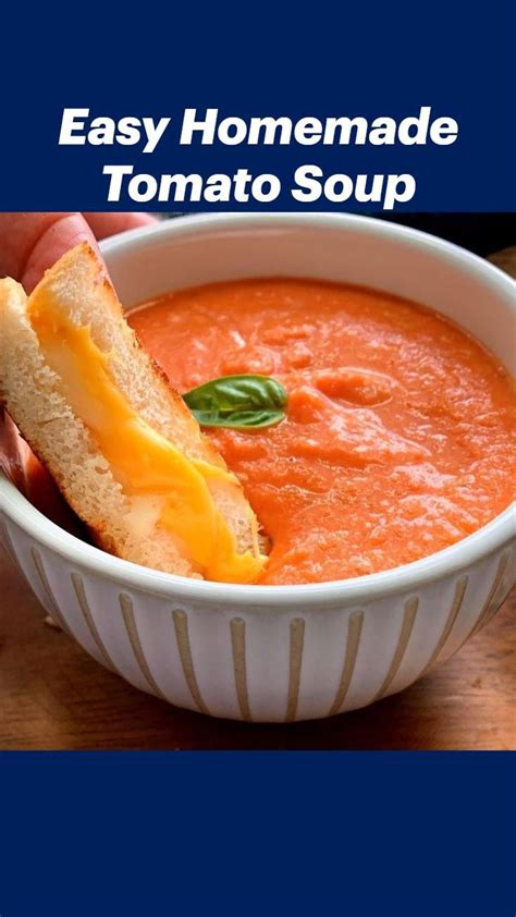 Easy Homemade Tomato Soup Artofit