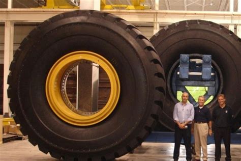 The Worlds Biggest Production Tire The 63 Inch Titan