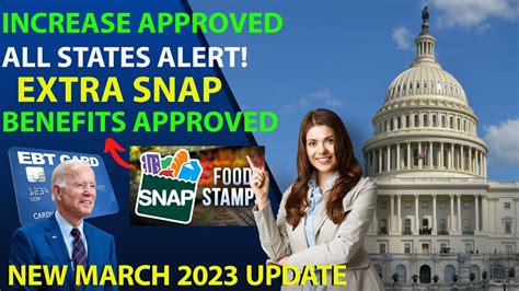 Increase In Snap Food Stamps Is Approved All States March