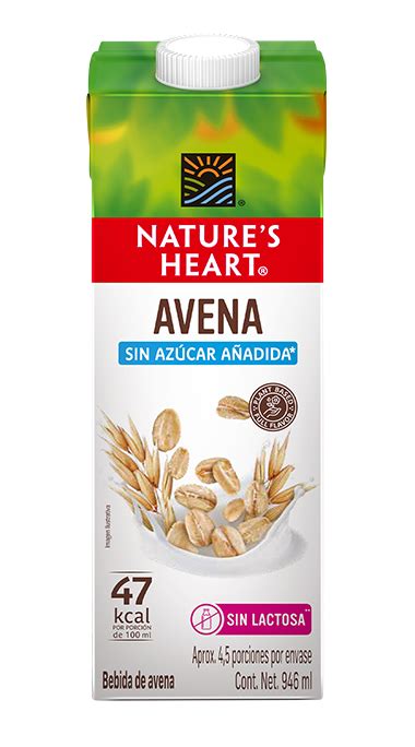 Bebida Avena Sin Azúcar Natures Heart