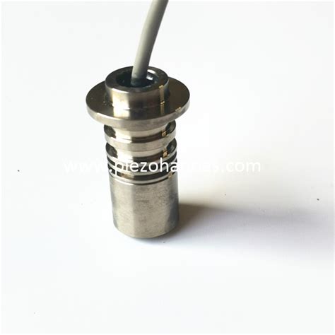 Custom Titanium Alloy Ultrasonic Gas Flow Transducer For Ultrasonic Gas