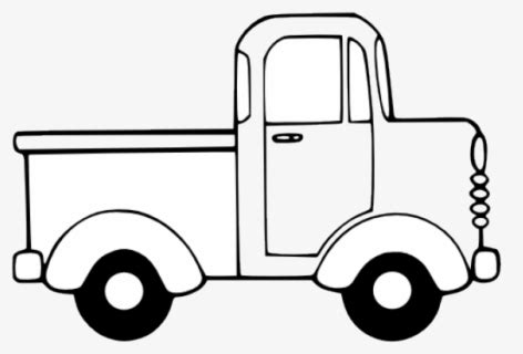 Lorry Clip Art Black And White , Free Transparent Clipart - ClipartKey