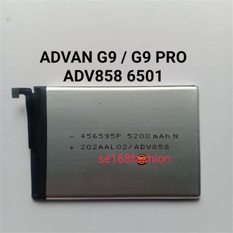 Jual Baterai Advan G9 G9 PRO Advan 6501ORI Batre Batere Battery