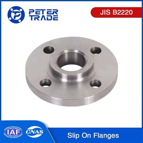 Kg Cm Jis B Carbon Steel And Stainless Steel Slip On Flanges