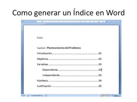 interrumpir comer puñetazo indice plantilla word Agregar palo receta