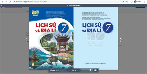 Sách giáo khoa Lịch sử và Địa lí lớp 7 Kết nối tri thức pdf