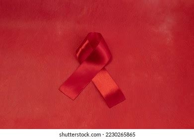 46 People Around Hiv Red Ribbon Images, Stock Photos, 3D objects ...